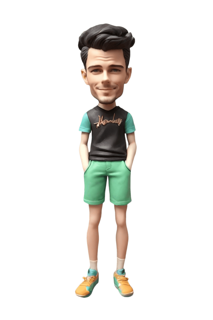 Casual Fun Custom Bobblehead