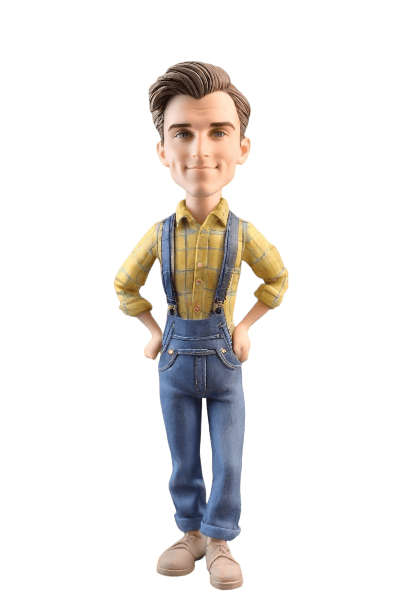 Custom Artistic Flair Bobblehead