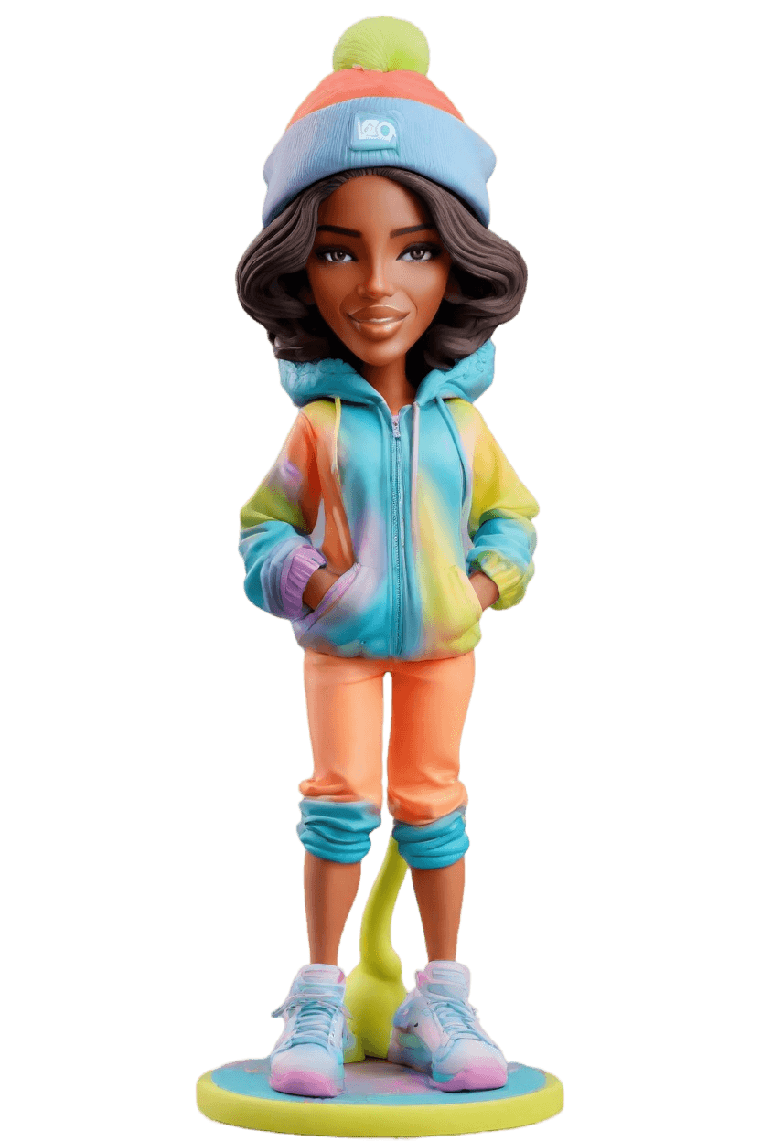 Custom Gaming Chic Bobblehead