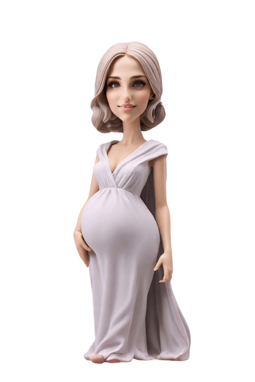 Custom Baby Shower Superhero Bobblehead