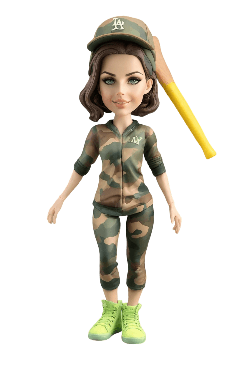 Custom Sports Heroine Bobblehead