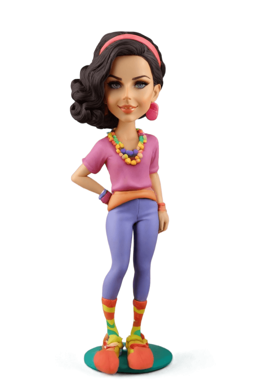 custom Playful Chic bobblehead