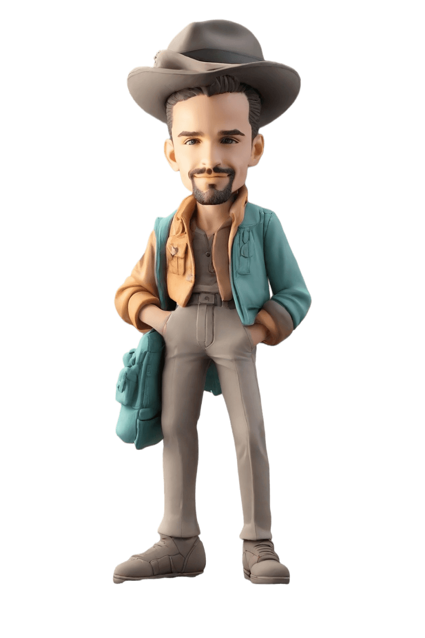 Casual Cool Custom Bobblehead