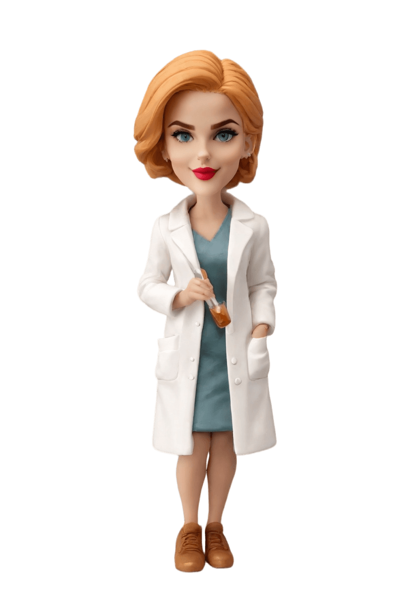 Custom Pharmacy Chic Bobblehead