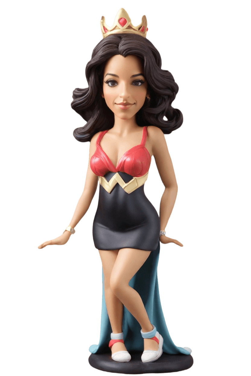 Custom Maternity Superhero Bobblehead