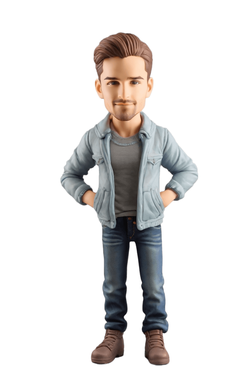 Casual Star-Lord Custom Bobblehead