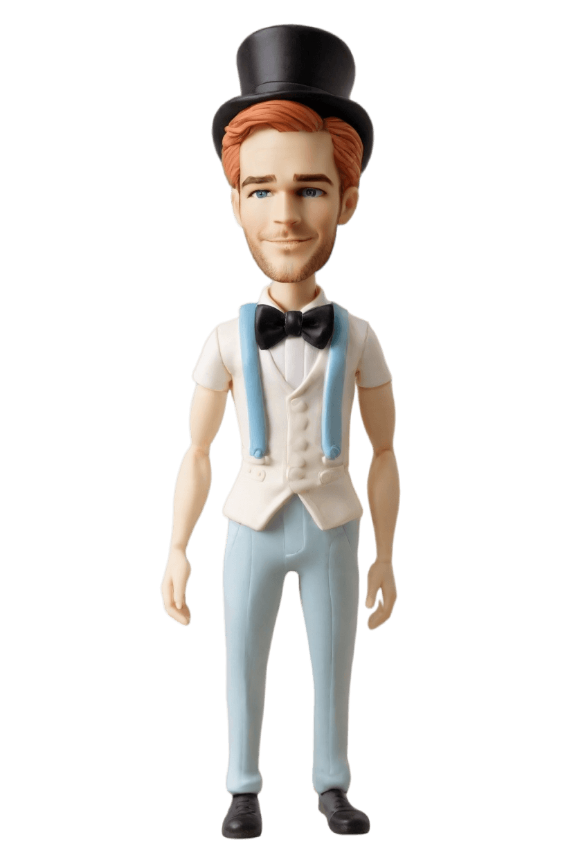 Custom Anniversary Playful Bobblehead