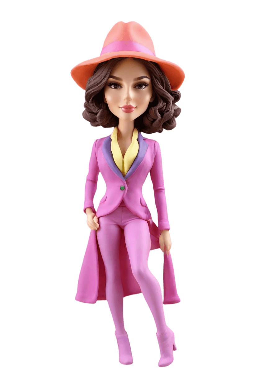 custom Empowerment Chic bobblehead