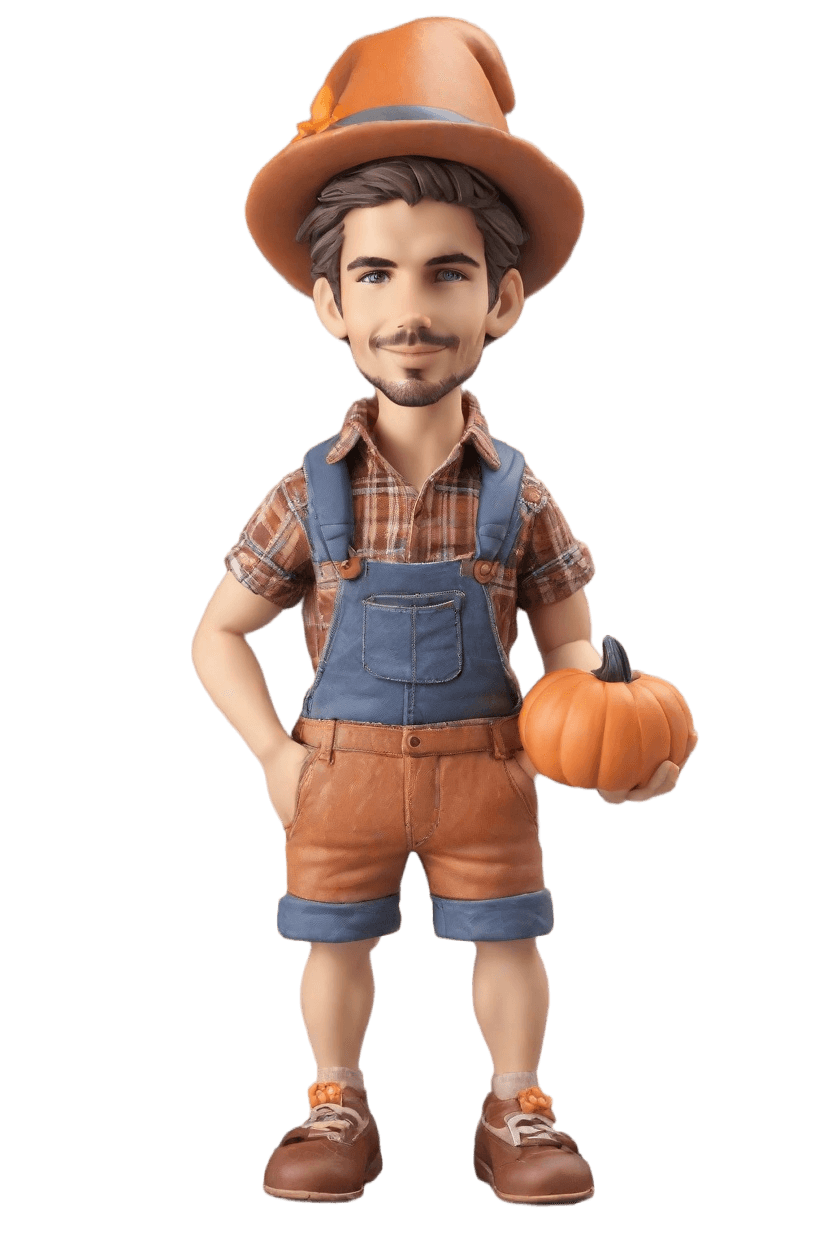 Custom Thanksgiving Fun Bobblehead