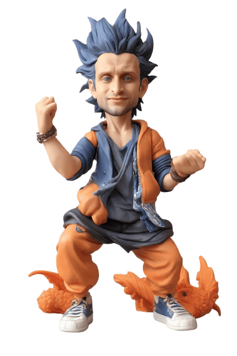 custom Heroic Power Pose Bobblehead