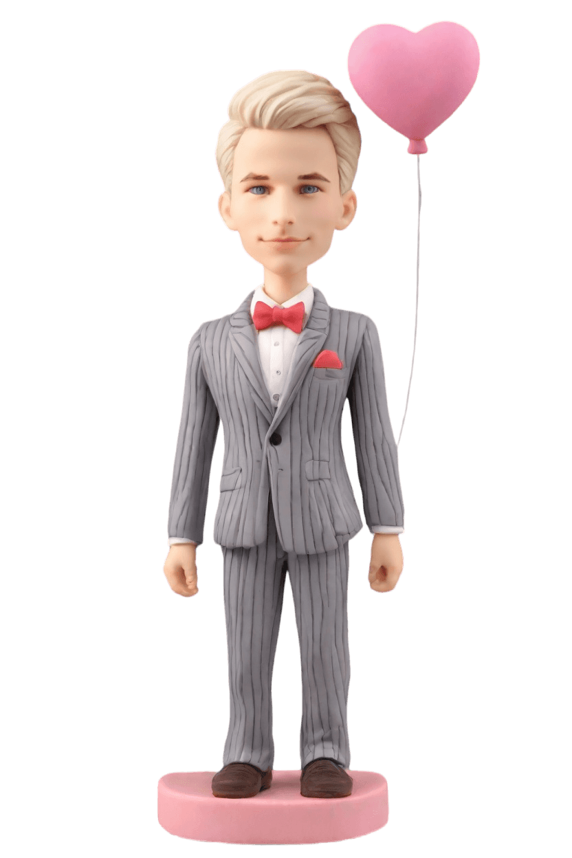Custom Romantic Gesture Bobblehead