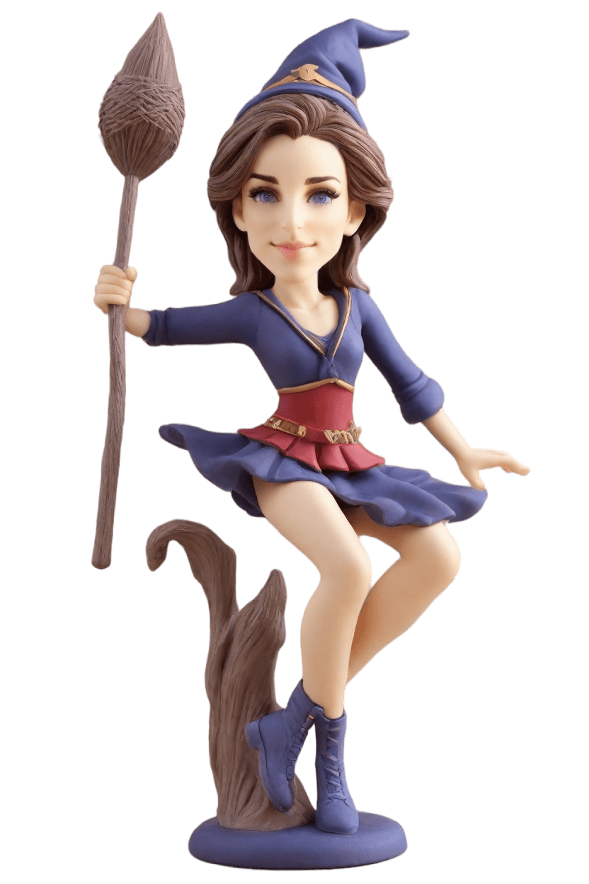 Quidditch Enthusiast Custom Sparkle Bobblehead