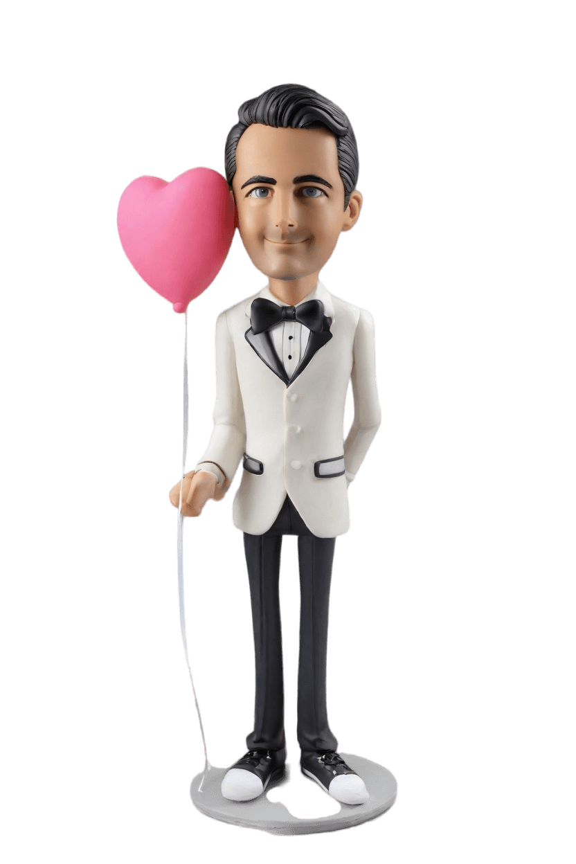 Custom Valentine's Charming Bobblehead