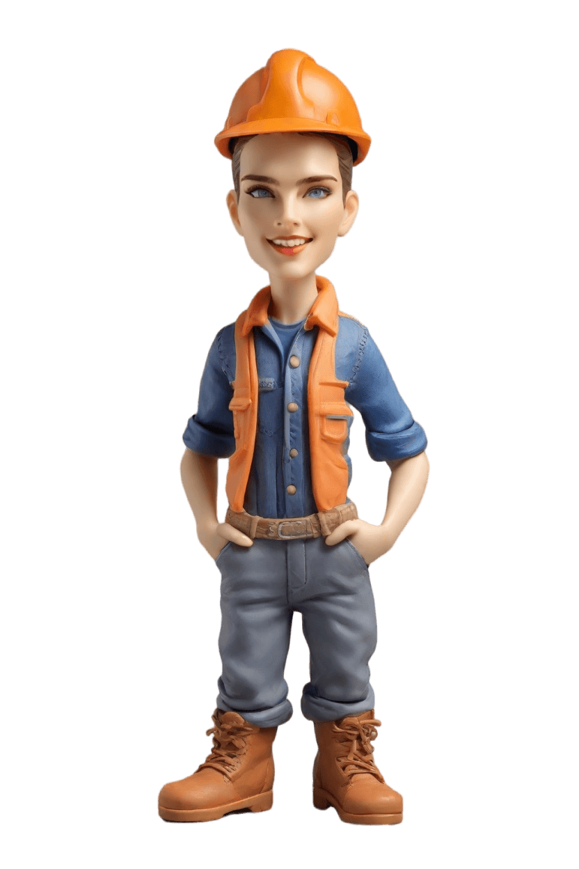 custom Engineer Celebration bobblehead