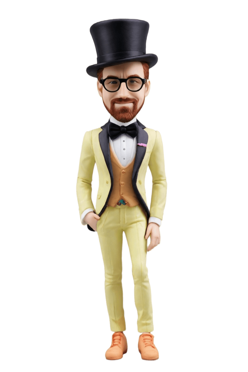 Custom Business Confident Bobblehead
