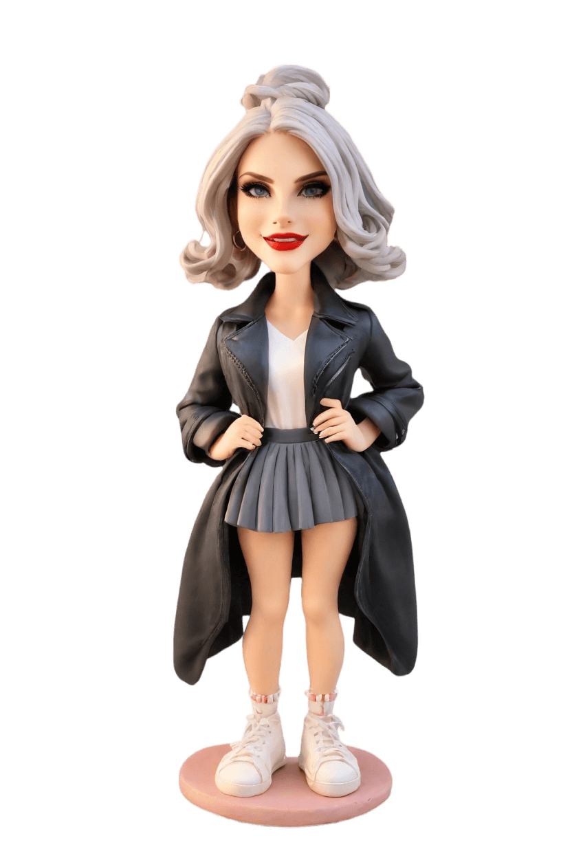 Casual Chic Custom Bobblehead
