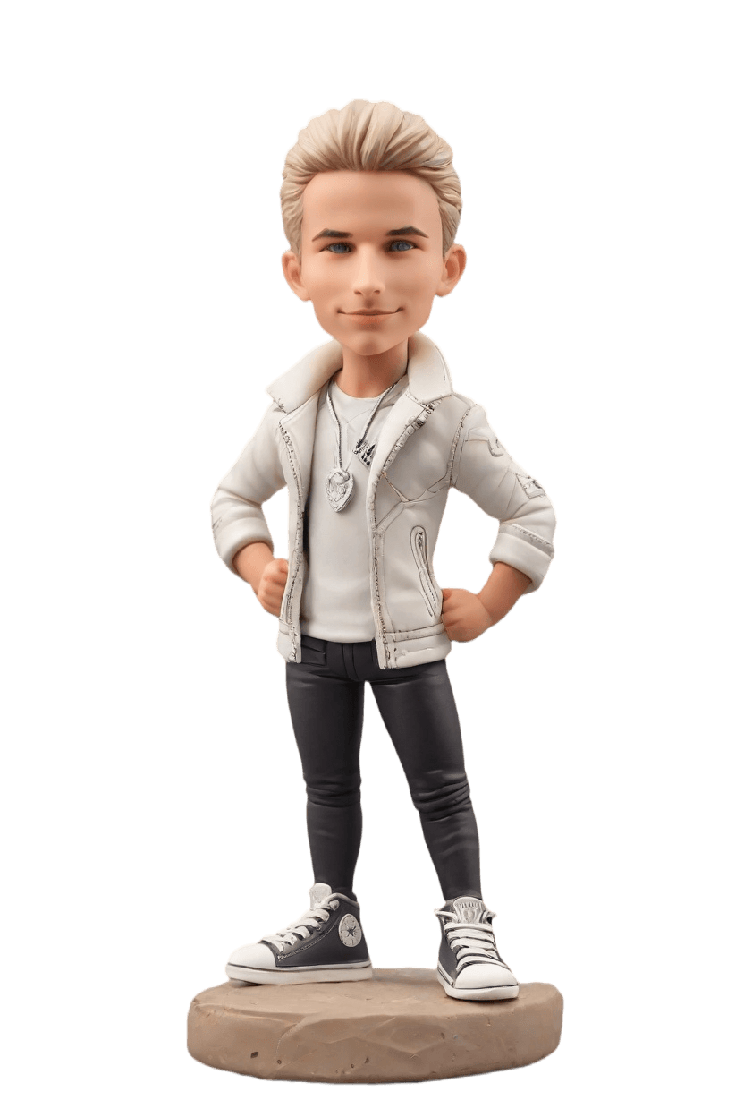 Custom Yoga Warrior Bobblehead