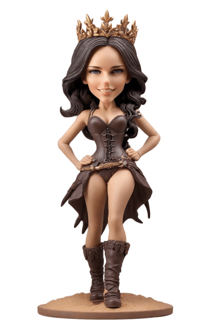 custom Warrior Empress bobblehead