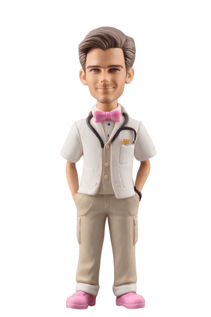 Custom Nurse Scenario Unique Bobblehead
