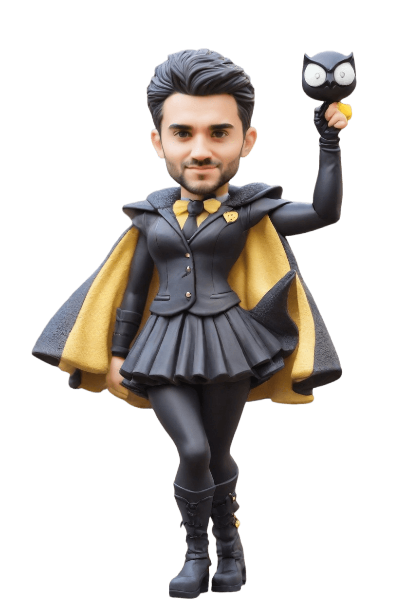 Custom Heroic Playful Bobblehead