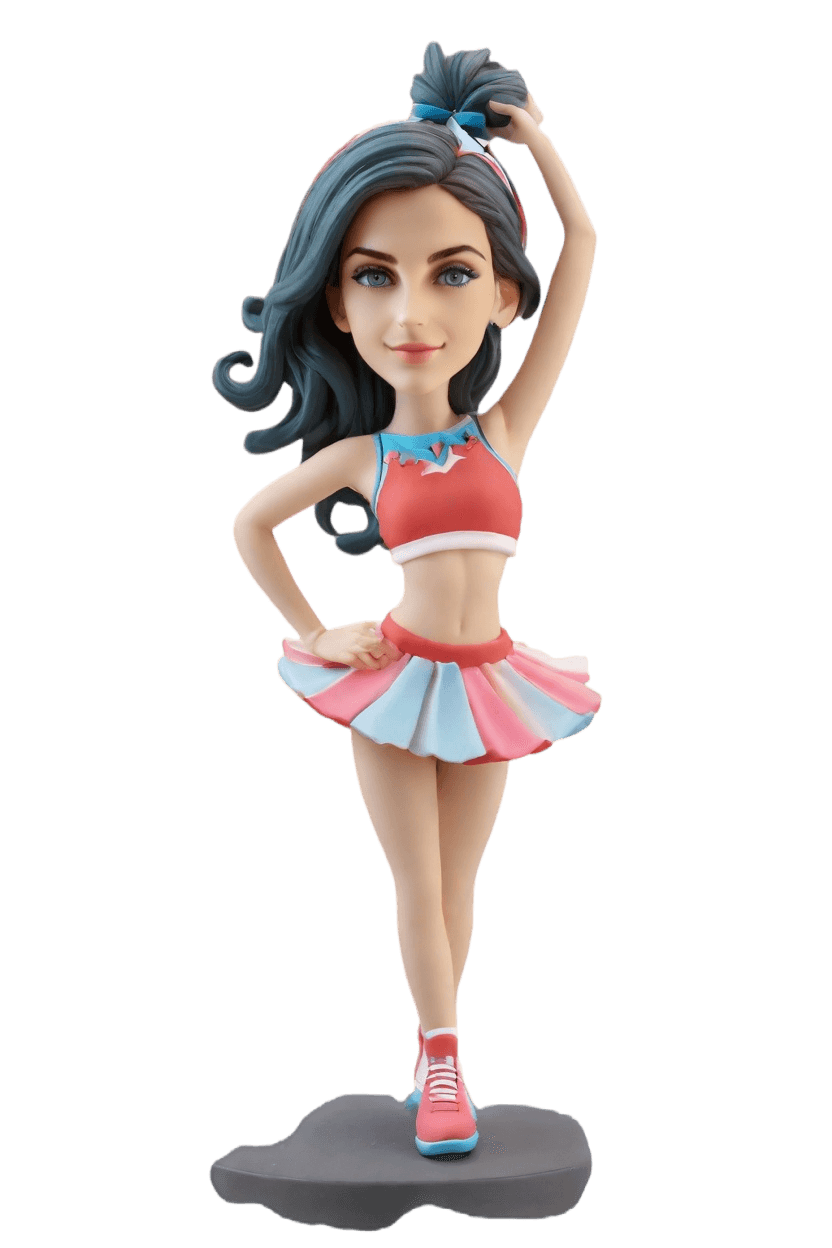 Custom Cheerleading Spirit Bobblehead