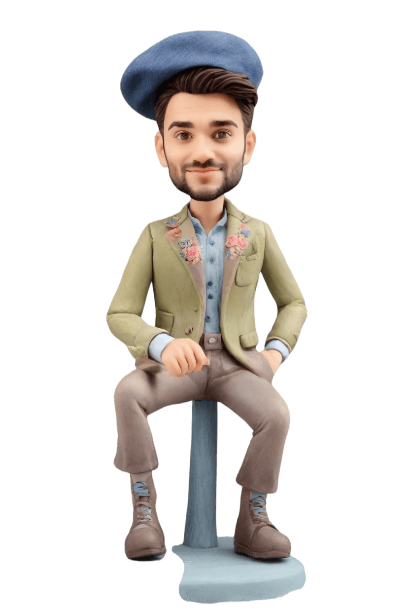 Custom Artistic Expression Bobblehead