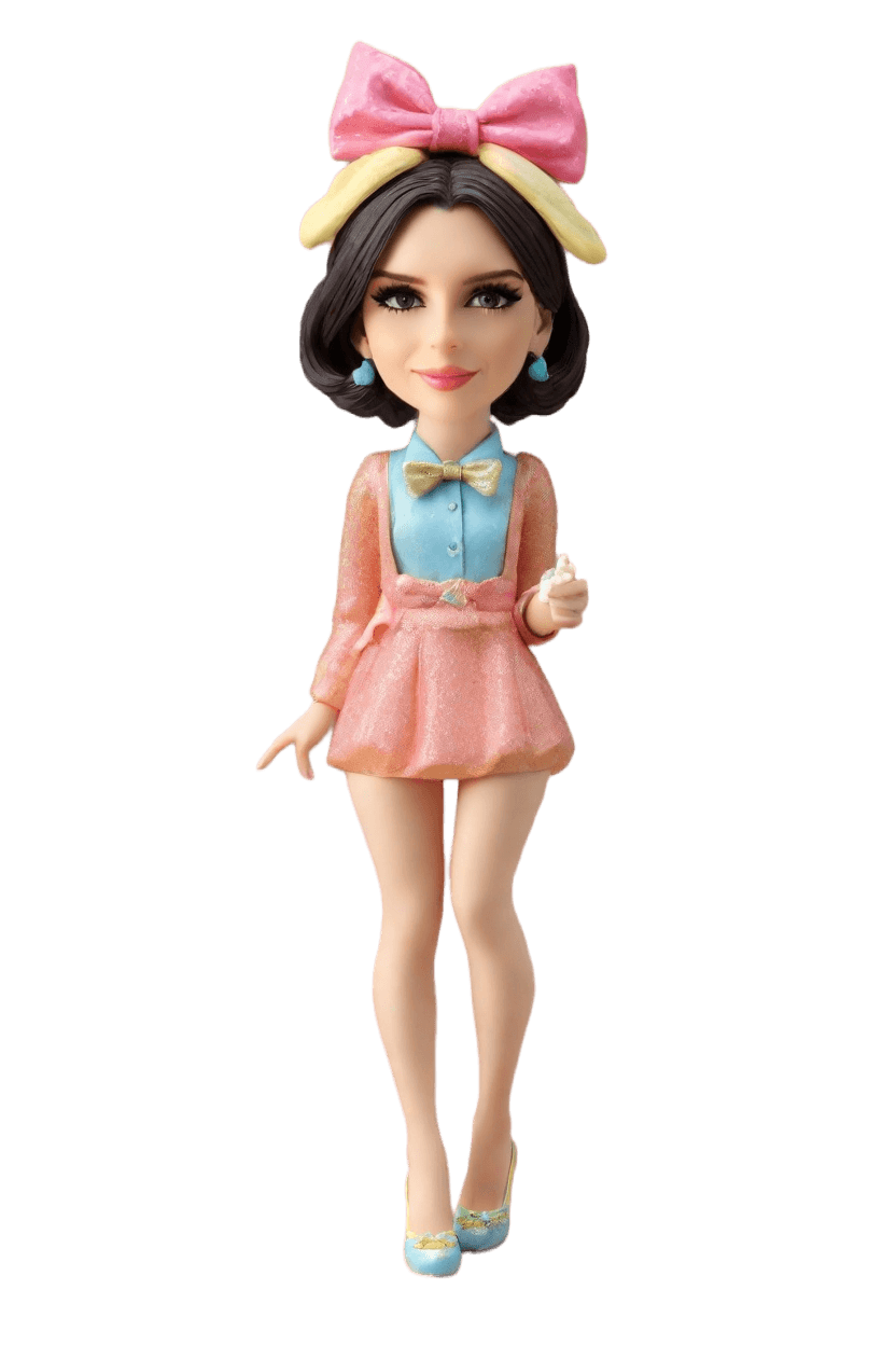 Custom Celebration Sparkle Bobblehead
