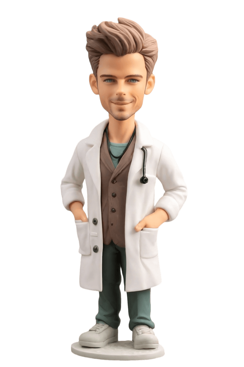 Custom Doctor Scenario Unique Bobblehead