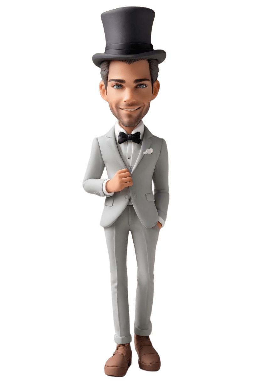Casual Anime Custom Bobblehead