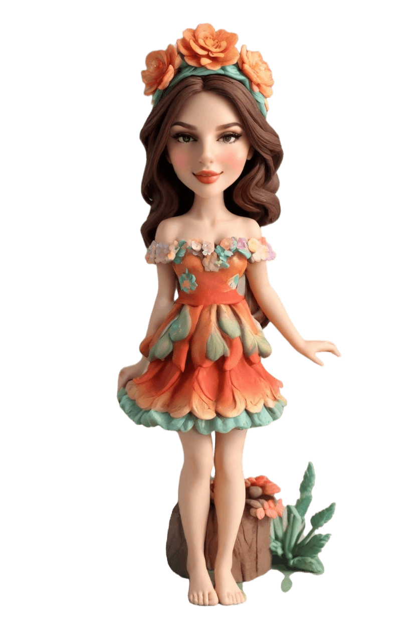 Custom Garden Pose Bobblehead