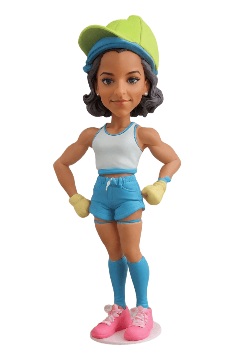 Custom Fitness Fun Bobblehead