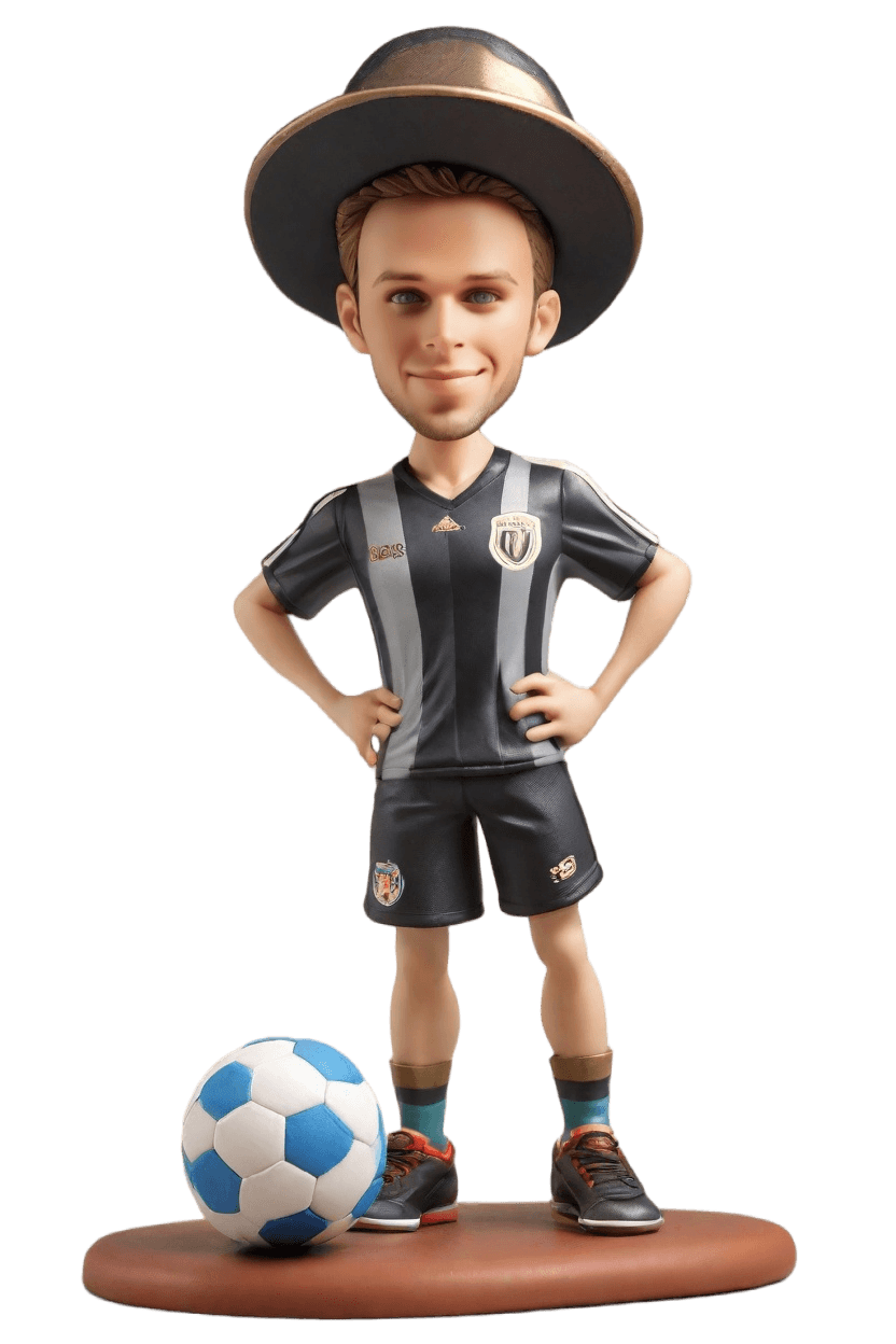 Victory Celebration Custom Sparkle Bobblehead