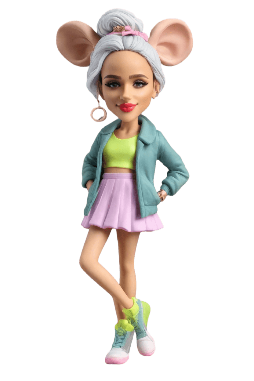 Custom Travel Chic Bobblehead
