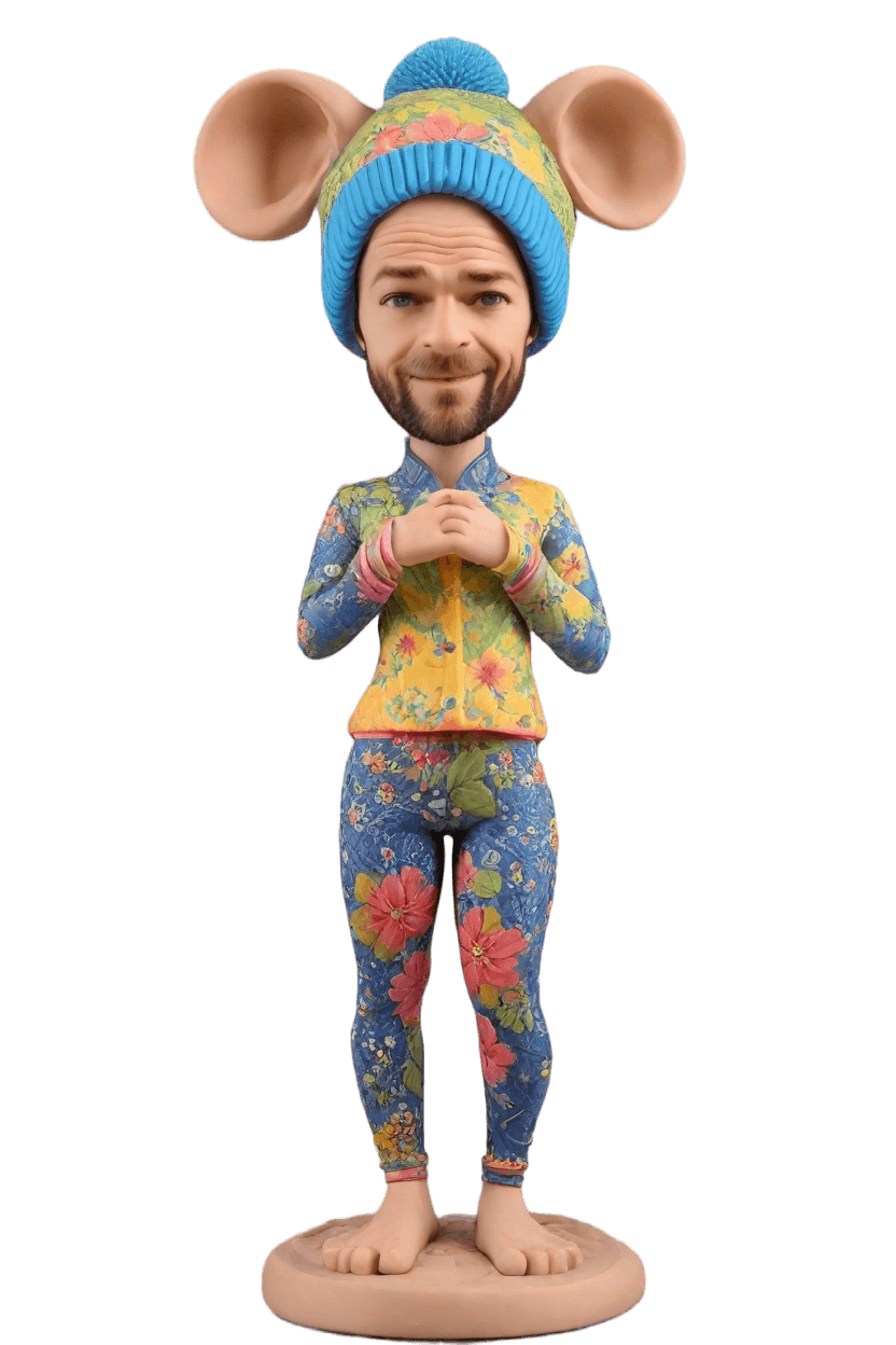 Custom Yoga Pose Bobblehead