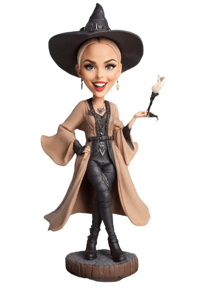 Custom Hogwarts Punk Bobblehead