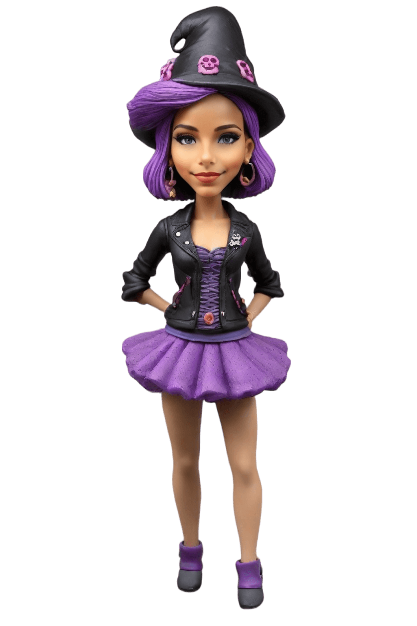 Spooky Playful Custom Bobblehead