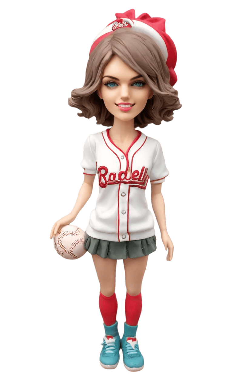Custom Sports Chic Bobblehead