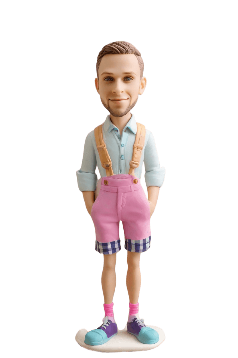 Chic Custom Relaxed Bobblehead