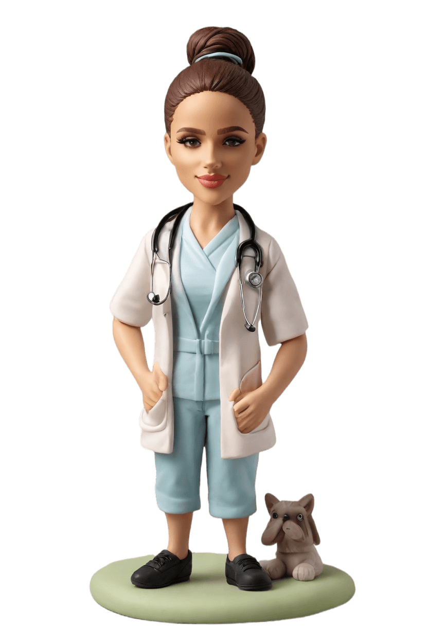 Custom Nurse Care Bobblehead