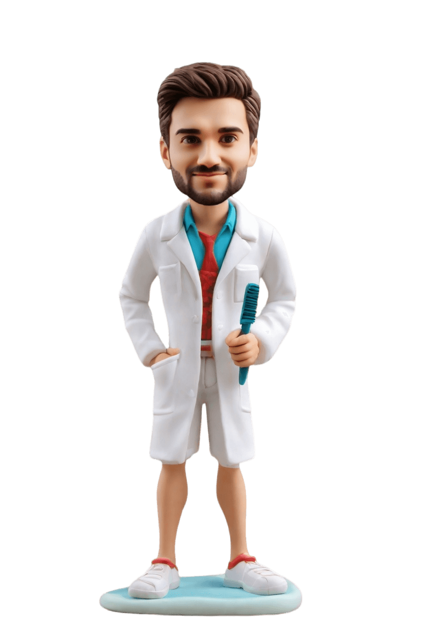 Custom Dental Fun Bobblehead