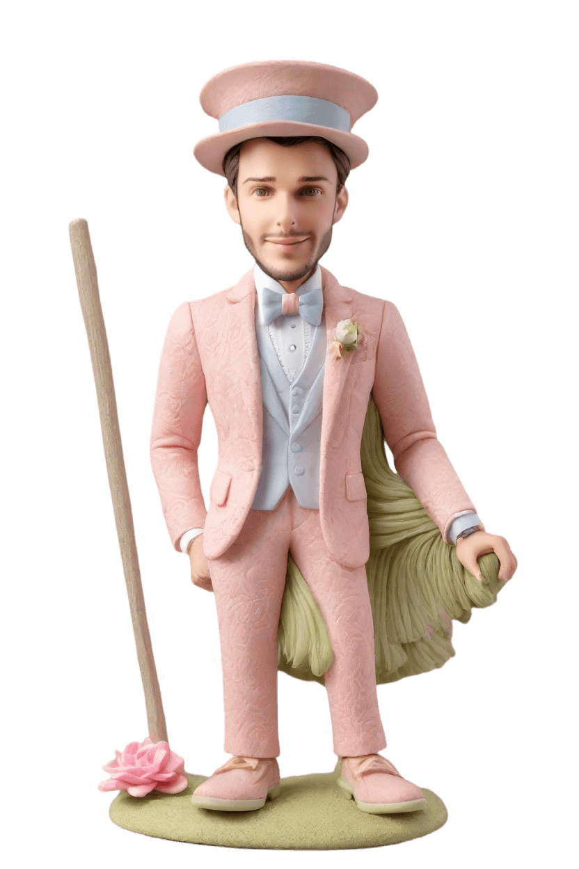 Custom Wedding Fun Bobblehead