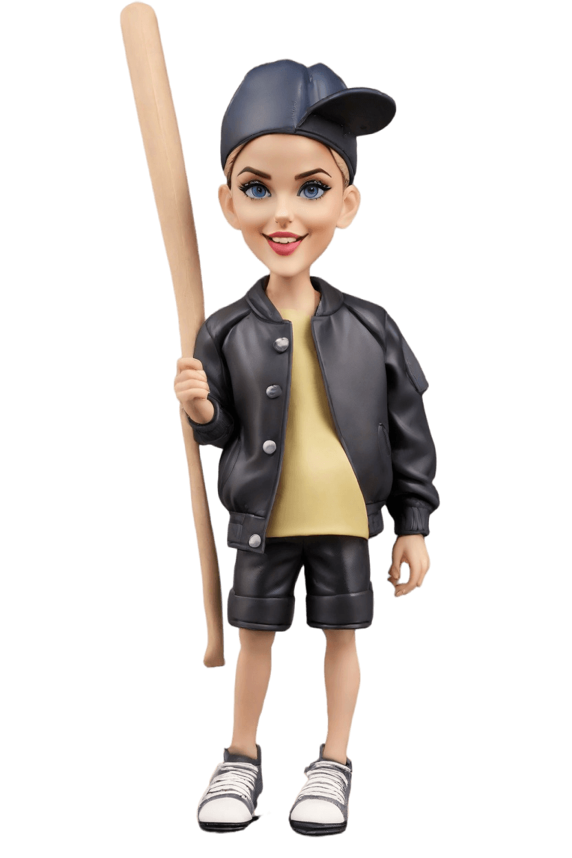 Custom Sports Heroine Bobblehead
