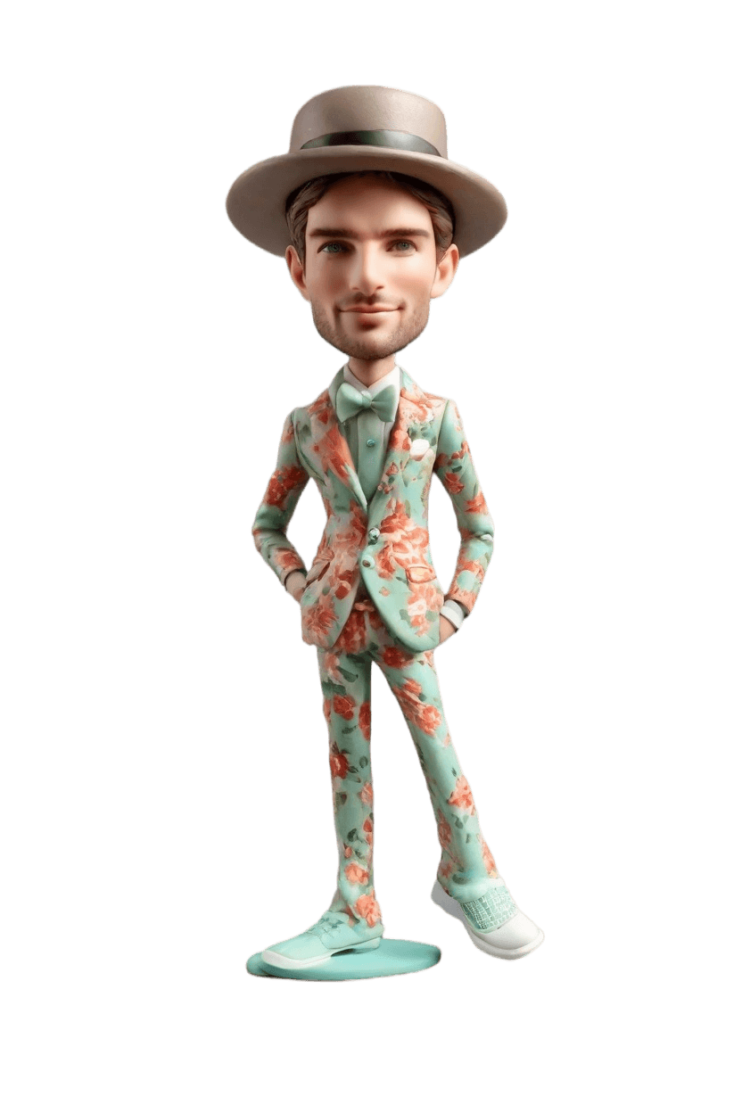 Custom Casual Fun Bobblehead