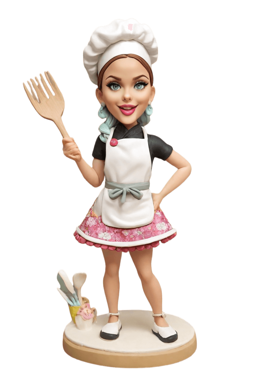 Custom Chef's Whimsy Bobblehead