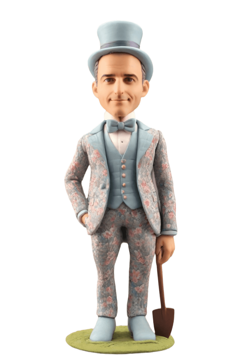 Custom Gardening Hero Bobblehead