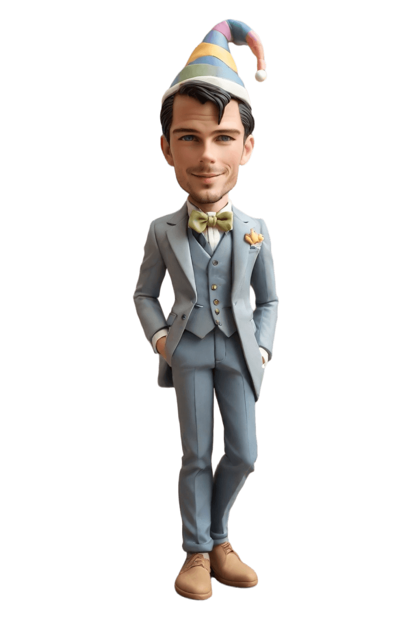 Festival Fun Custom Playful Bobblehead