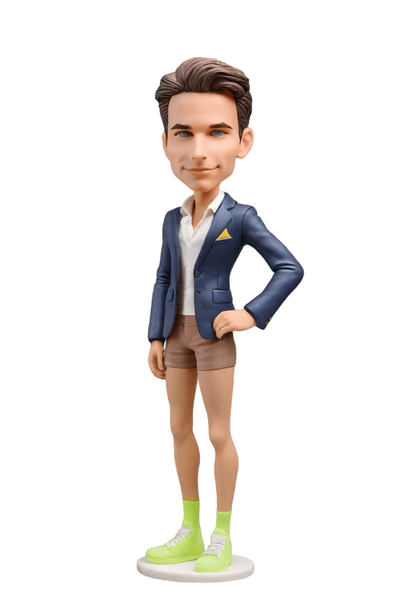 custom Heroic Action bobblehead