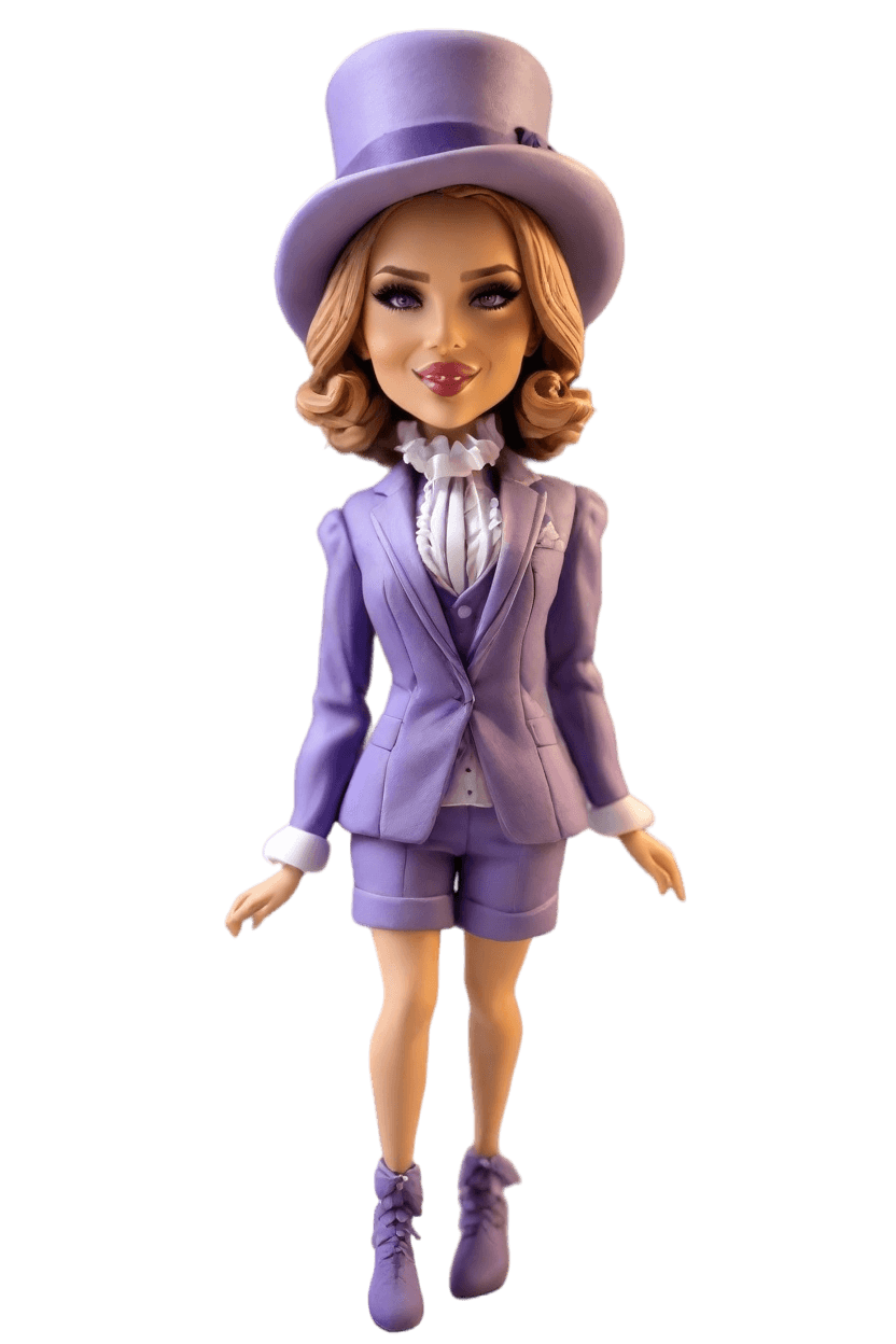 custom Mischievous Fun Fashion bobblehead