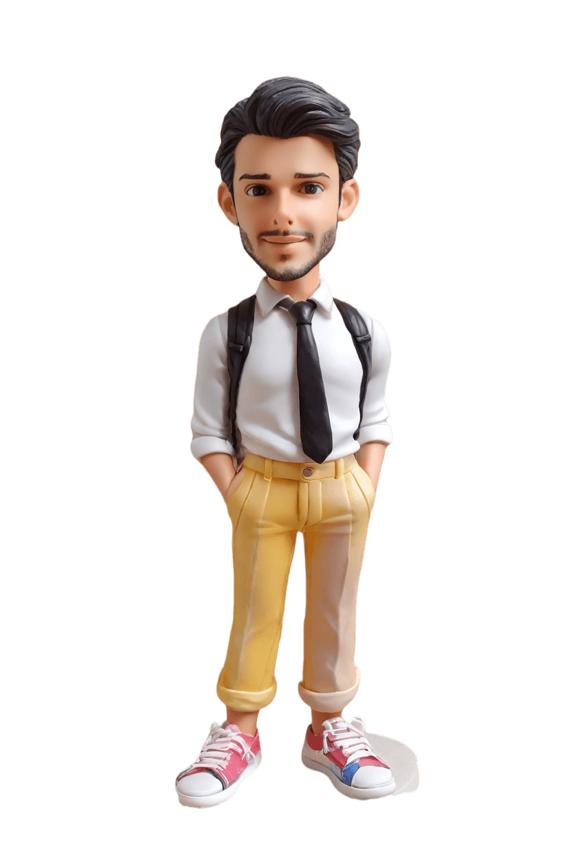 Casual Office Custom Bobblehead