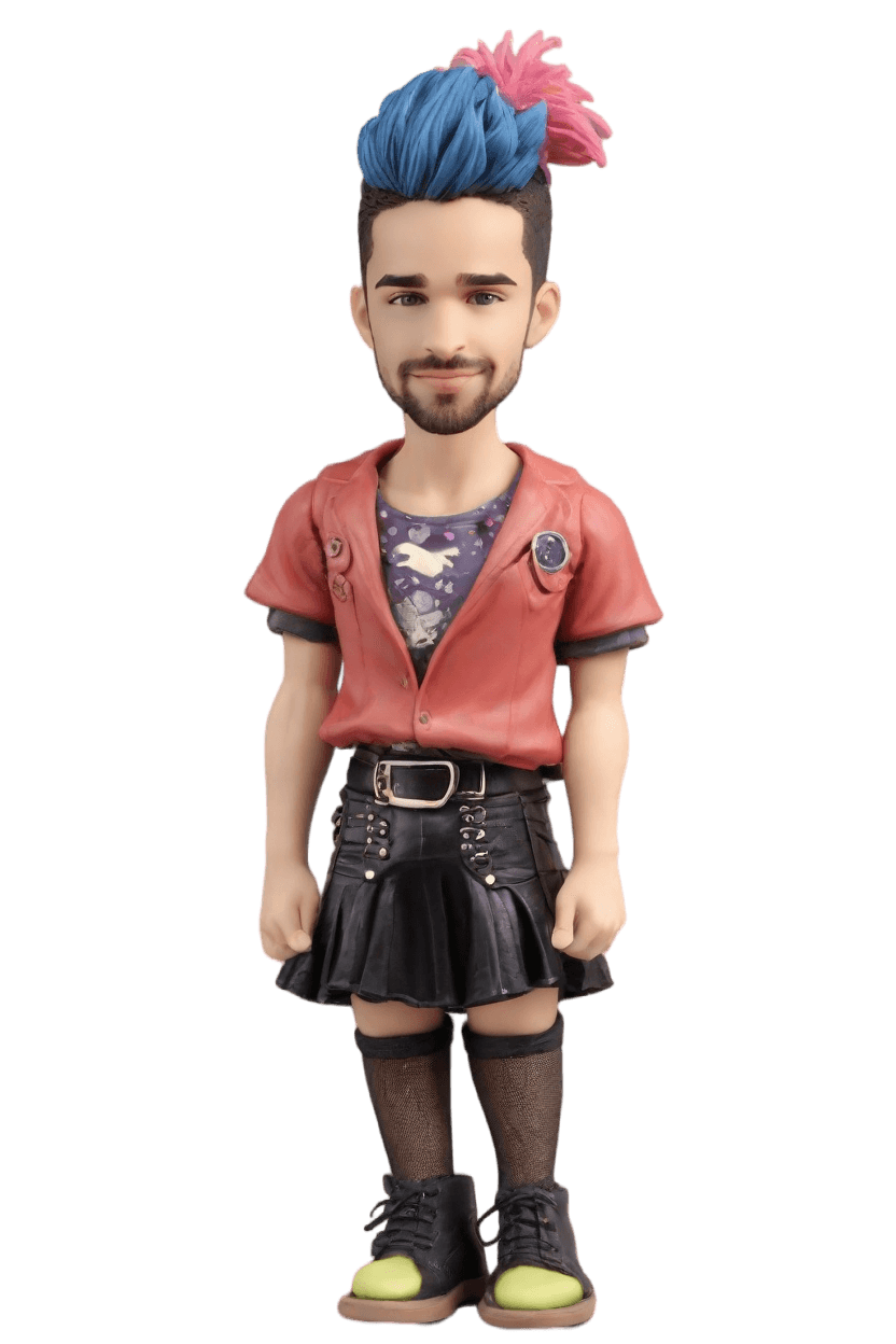 Custom Punk Rock Bobblehead